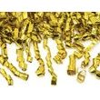 Vystřelovací konfety proužky zlaté 60 cm