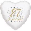 87. narozeniny balónek srdce