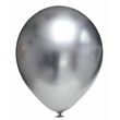 Balónky chromové stříbrné 6 ks 30 cm