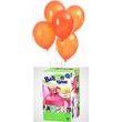 Helium Balloon time + balónky Orange 30ks