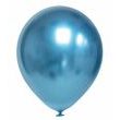 Balónky chromové modré 6 ks 30 cm