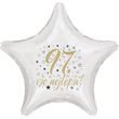 97. narozeniny balónek hvězda