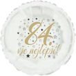 84. narozeniny balónek kruh