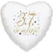 37. narozeniny balónek srdce