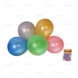 Barevné metalické balónky 25 cm, 6 ks v bal.
