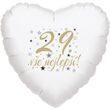29. narozeniny balónek srdce