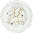 38. narozeniny balónek kruh