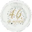 46. narozeniny balónek kruh