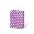 taška dárková kraft L 245x310x105 puntík mix 5251327