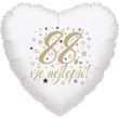 88. narozeniny balónek srdce
