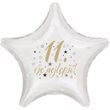 11. narozeniny balónek hvězda