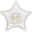 63. narozeniny balónek hvězda