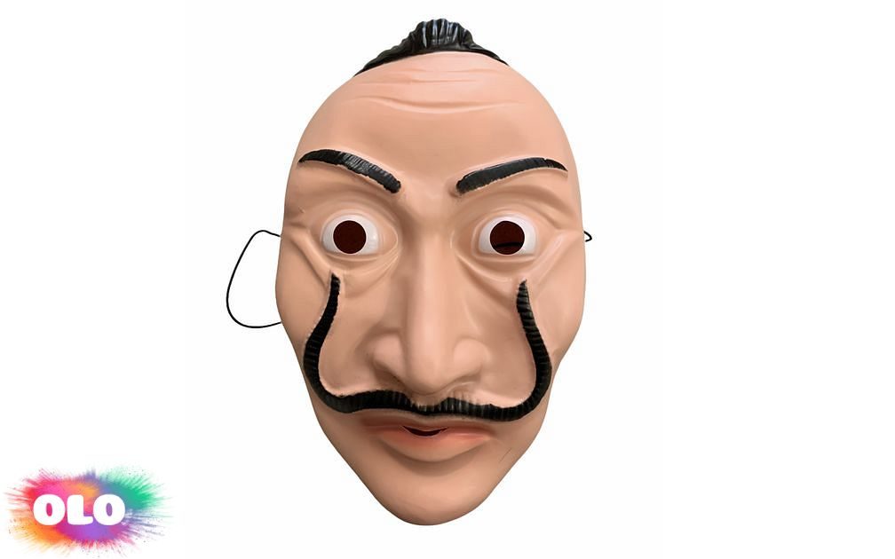 Maska Salvador Dalí - Money Heist / Papírový dům / La casa de papel -  GUIRCA - Masky - Masky a kostýmy - OLO.cz - prodej party dekorací a potřeb