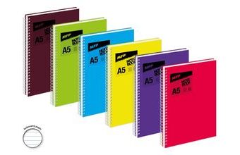 blok se spirálou A5 linka, 80 listů 7500804