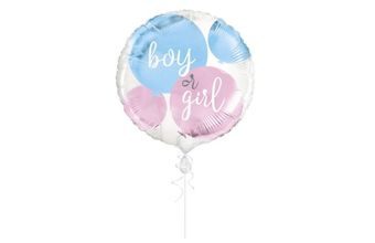 Foliový balon " Boy or Girl " - "Kluk nebo holka" 45cm