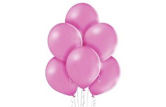 Balónky růžové cyklamen 437 - 10 kusů