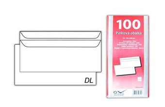Dopisní obálka DL K-DL/80SX/P/100 samolepící