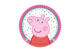 Prasátko Peppa talíře 8 ks 18 cm