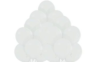 Balónek bílý 002 - 50 kusů