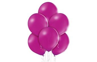 Balónky fuchsie tmavá 441 - 10 kusů