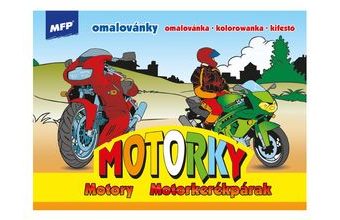 omalovánky Motorky 5300268