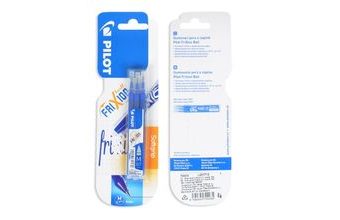 Náplně do gumovacích per Pilot Frixion modrá 0,7 - 3ks