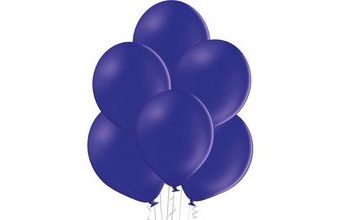 Balónky švestkově modré 105 - 10 kusů