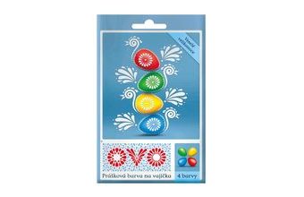 Velikonoční barvy na vajíčka OVO 5g 4 barvy