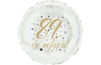 89. narozeniny balónek kruh