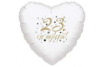 23. narozeniny balónek srdce Balonky.cz