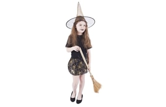 Sukně s kloboukem Halloween dětská