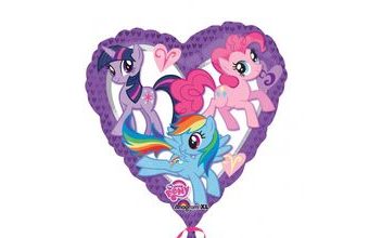 My Little Pony srdce balonek 45cm