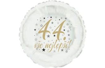 44. narozeniny balónek kruh