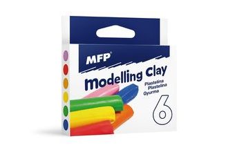 modelovací hmota 6 ks barev 100g 5300749