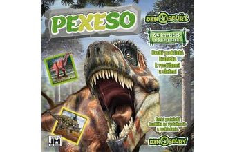 Pexeso v sešitu dinosauři