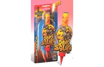 Dortová fontána dinosaurus