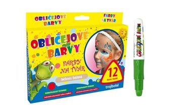 barvy na obličej světle zelená 6330536