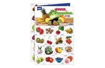 pexeso 3xA4 Ovoce a zelenina 5300907