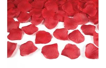 Okvětní lístky růže červené 100ks