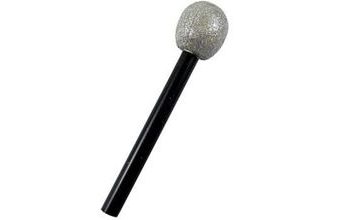 Mikrofon stříbrný