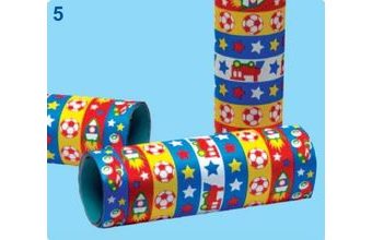 Serpentýny 3ks raketa,balon,hvězdy 4 m x 14 mm