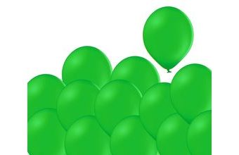 Balónky zelené 135 - 100 kusů