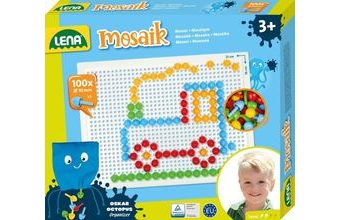 Mozaika malá, 10mm barevná hladká