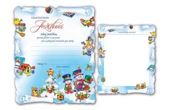 přání Vánoční V24-303 H Dopis Ježíškovi PRANI_H__90