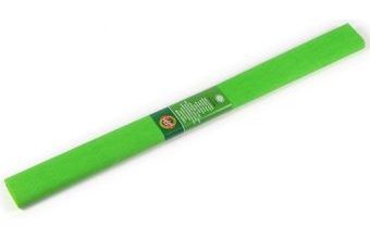 KREPOVÝ PAPÍR ZELENÝ STŘ. 200 x 50 cm