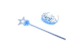 Korunka princezna s hůlkou - 2 ks