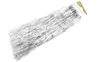 lameta vánoční bílá metal 8885880