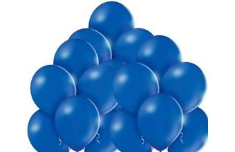 Balónky tmavěmodré 022 - 50 kusů