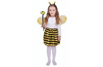 Včelka set (sukně, křídla, čelenka, hůlka)
