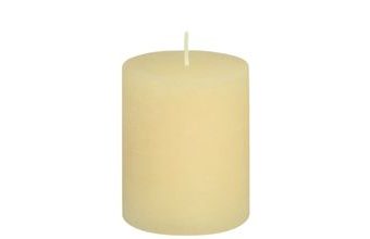 Svíčka válec champagne rustic 80/80